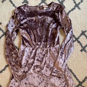 Velvet dress